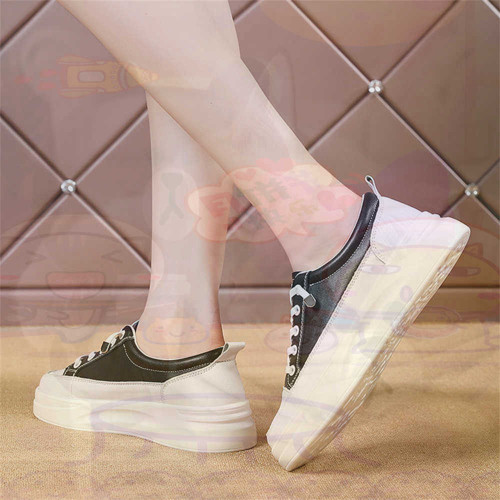 Office Tech Outfits - Lace-up Chunky Loafers Woman Skateboarding Sports