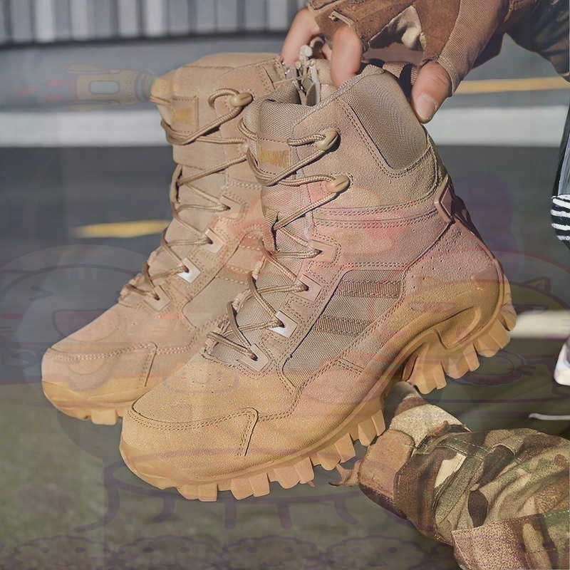 Office Tech Outfits - Tan Long Barrel Deadlift Casual Sneakers