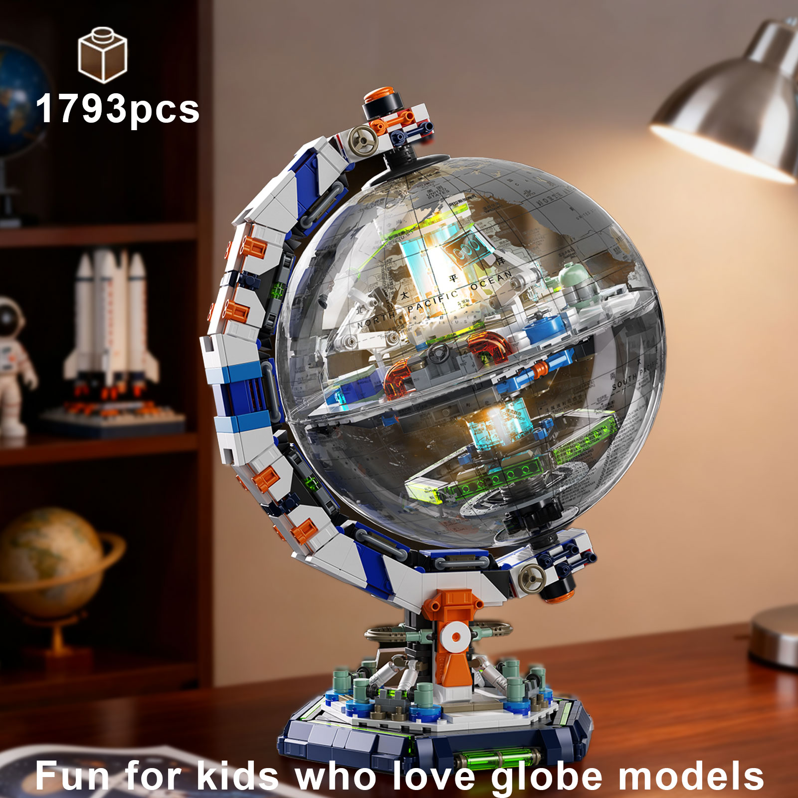 KAVOWORLD 1793PCS Sci-Fi Skyve - Office Tech And Space ulasan dan harga
