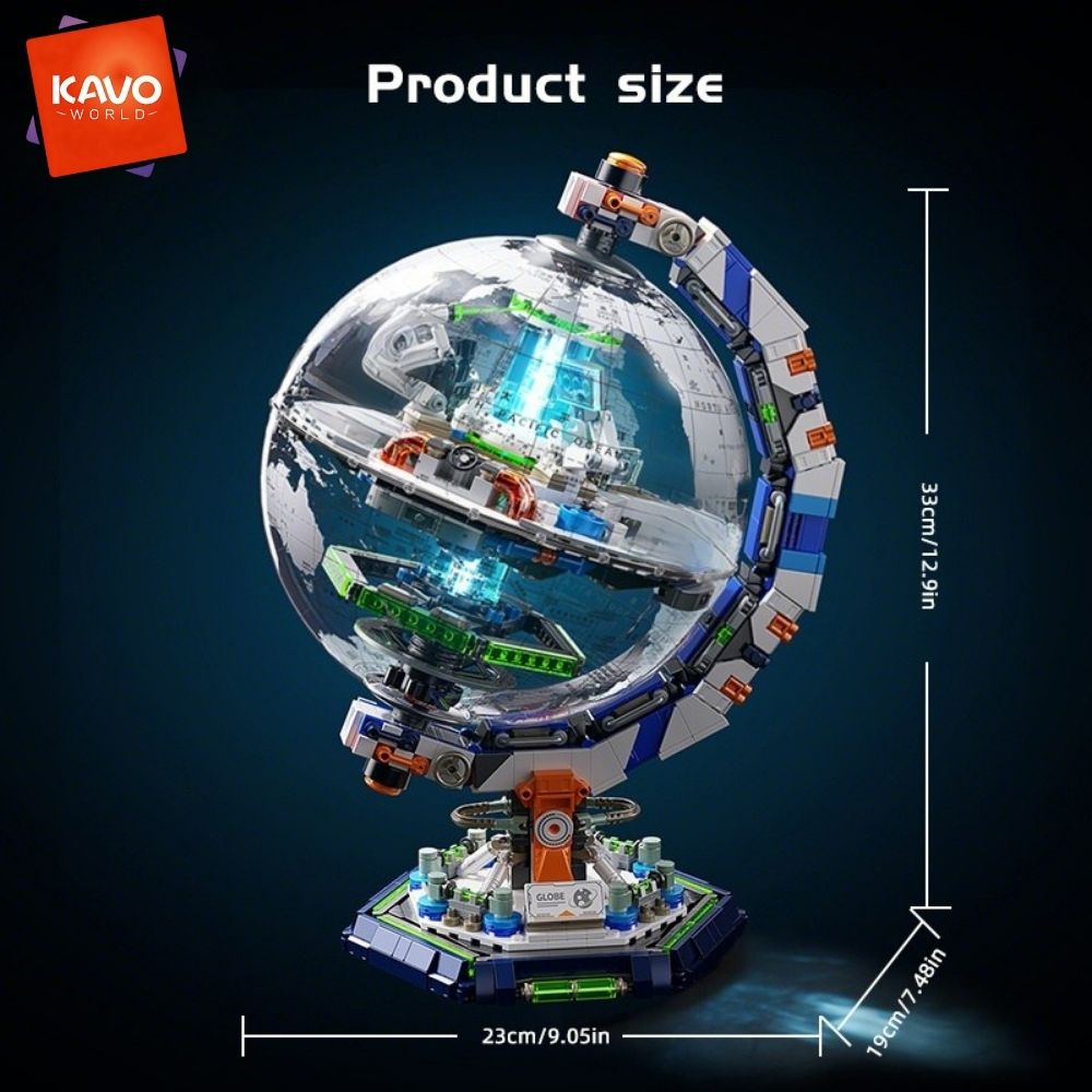 KAVOWORLD 1793PCS Sci-Fi Skyve - Office Tech And Space ulasan dan harga