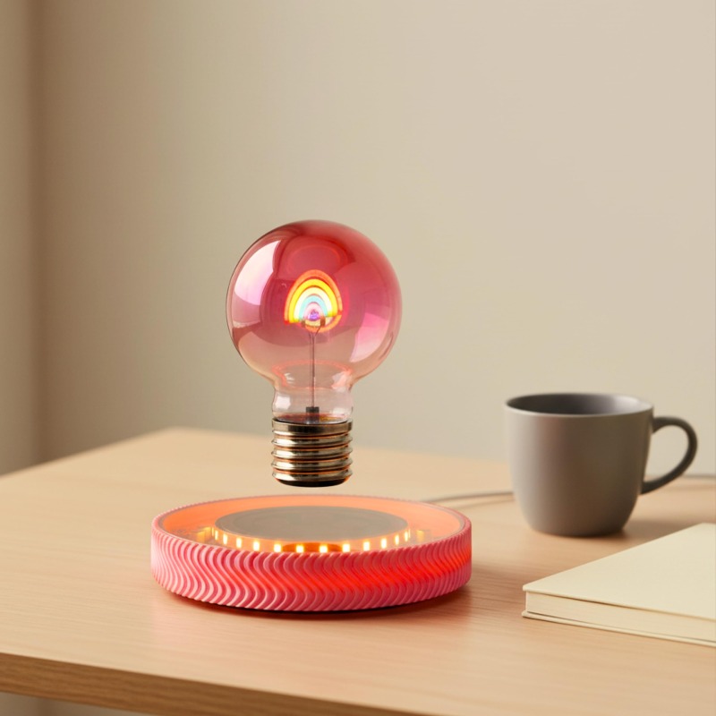 Levitating Floating Wireless L - Home Office Tech Gadgets ulasan dan harga
