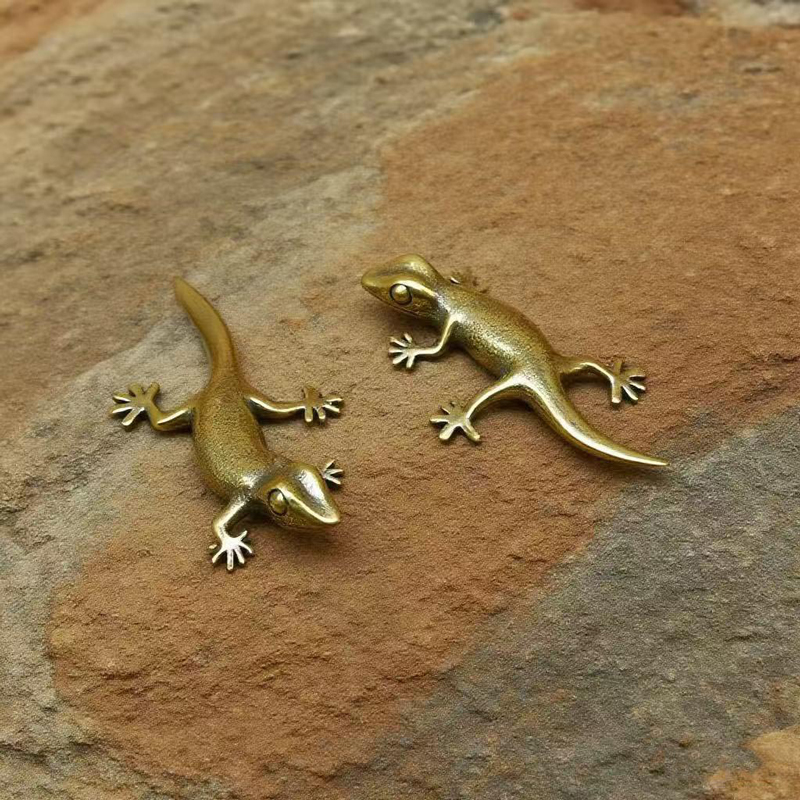 Handmade Bronze Retro Gecko Li - Home Office Tech Gadgets ulasan dan harga