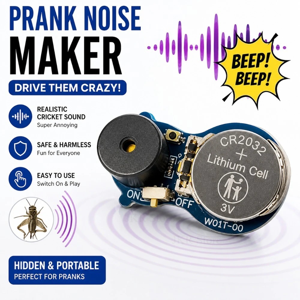 Hidden Cricket Sound Noise Mak - Home Office Tech Gadgets ulasan dan harga